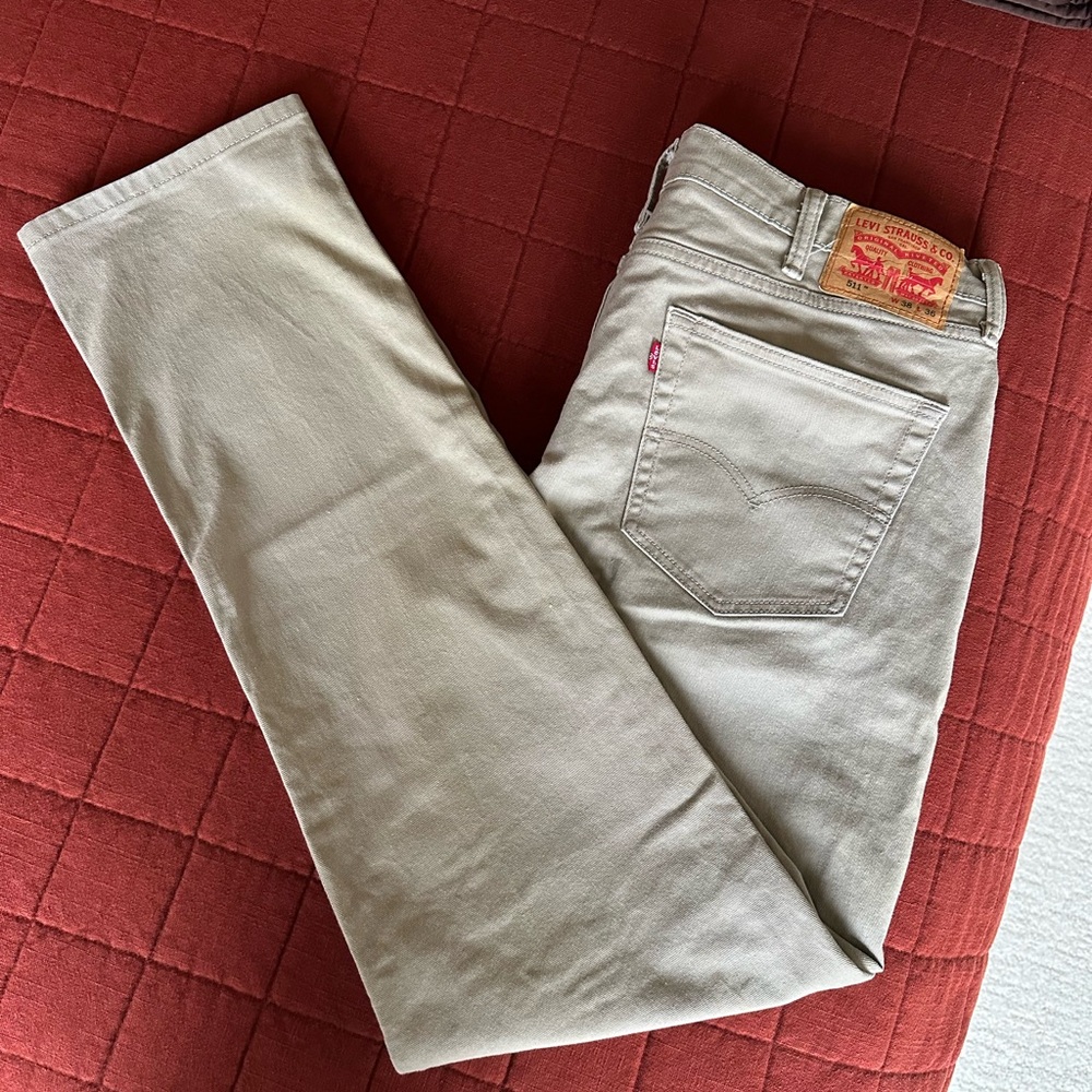 Levi's Khaki 511 Jeans